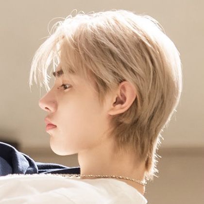 Sunghoon Haircut, Sunghoon Hair, Sunghoon Icons Cute, Sunghoon Icons, Enhypen Sunghoon Icon, Park Sunghoon, Enhypen Sunghoon, The Boy Is Mine, Side Profile