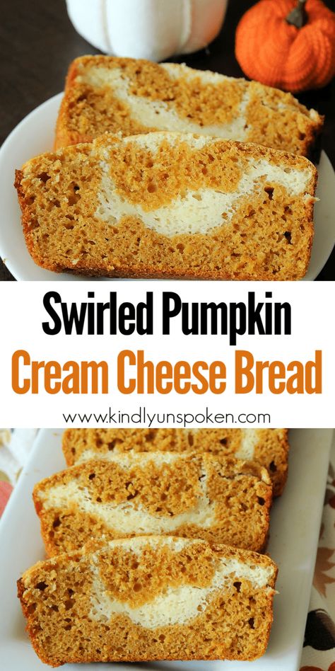 Puree Pumpkin, Pumpkin Cream Cheese Bread, Pumpkin Spice Cream, Pumpkin Cream Cheese Pie, Cream Cheese Bread, Cheese Bread Recipe, Pumpkin Loaf, Pumpkin Cream Cheese, Cheese Baked