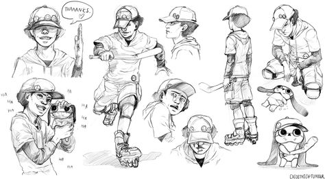 [Paranoia Agent] Shounen Bat/Lil' Slugger Sketch. by cacogenic Lil Slugger Paranoia Agent, Beelzebub Manga, Lil Slugger, Paranoia Agent, Beelzebub Anime, Full Metal Panic, Satoshi Kon, Conan Movie, Anime Stars