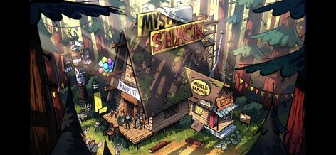 Gravity Falls Wiki, Laptop Background, Break Wall, Mystery Shack, Museum Gift Shop, Hall Of Mirrors, Fall Banner, Stylist Tattoos, Iphone Wallpaper Tumblr Aesthetic