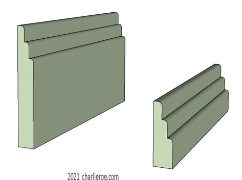 New Art Deco Joinery & interior woodwork - skirting base board, door architrave, dado rail Art Deco Skirting, Art Deco Skirting Boards, Art Deco Window Trim, Art Deco Crown Molding, Wooden Skirting, Door Architrave, Wooden Skirting Board, Art Deco Window, Picture Rails