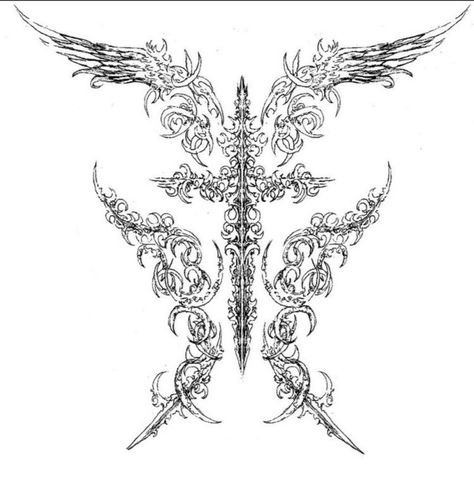 Neotribal Tattoo Design, Sigil Tattoo, Tattoo Style Drawings, Badass Tattoos, Best Tattoo Designs, Dream Tattoos, Black Ink Tattoos, Elegant Tattoos, Art Tattoos