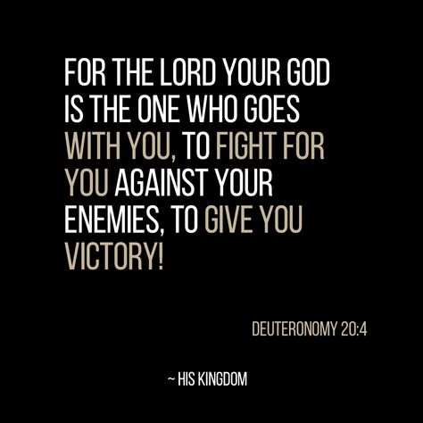 Deuteronomy 20 4, Enemies Quotes, Good Scriptures, Hot Cocoa Bar Sign, Hold Your Peace, Warfare Prayers, Psalm 40, Spiritual Warfare Prayers, Trusting God