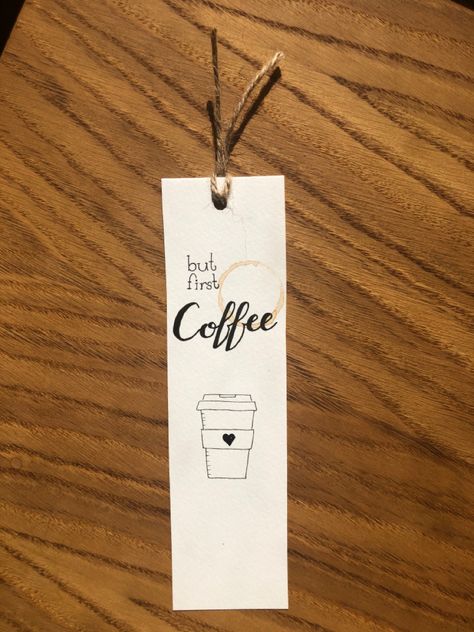 Bookmarks coffee watercolor Coffee Bookmark Ideas, Watercolor Coffee Painting, Bookmarks Coffee, Coffee Bookmark, Hobby Lobby Diy, Coffee Art Painting, Cute Drawings Of Love, Coffee Watercolor, Canvas Art Painting Acrylic