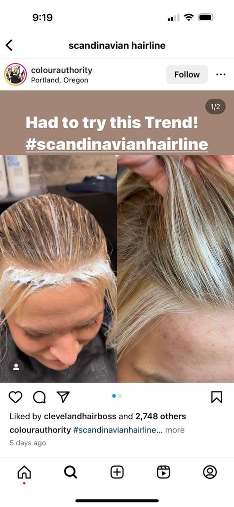 Scandinavian Style Hair, Scandinavian Hairline Trend, Scandinavian Hairline Blonde Short Hair, Scandanavian Hair Line, Scandavian Hairline Blonde, Swedish Hairline, Scandinavian Hairline Blonde Trend, Scandinavian Highlights, Scandi Hairline Brunette