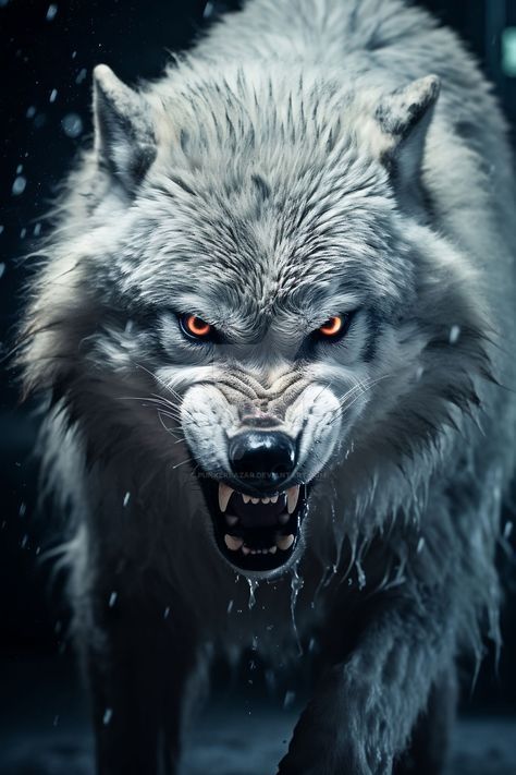 Lone Wolf Wallpaper, Wolf Wallpaper 4k, Wallpaper Wolf, Scary Wolf, Wolf Rider, Halloween Live Wallpaper, Snarling Wolf, Largest Wolf, Teen Wolf Art