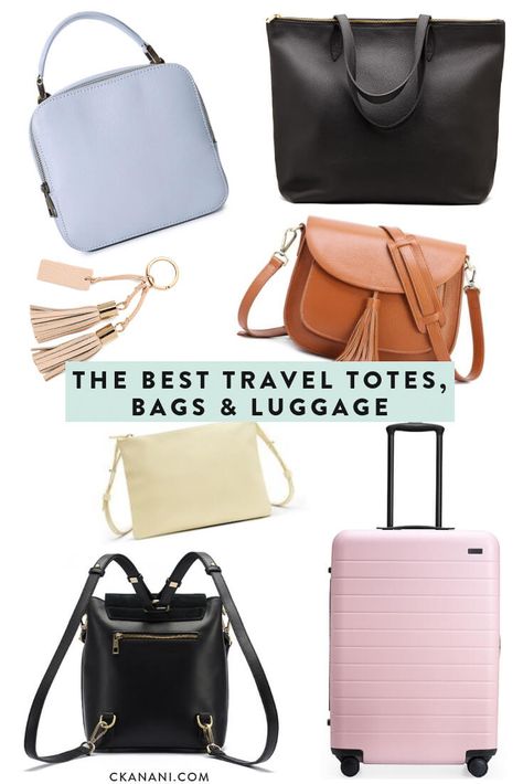 A guide to the best travel totes, bags, and luggage. The most functional, durable, fashionable, and even multi-purpose options. #luggage #travel #totes #travelbags #traveltips Best Travel Tote, Travel Backpack Essentials, Travel Backpack Carry On, Stylish Camera Bags, One Shoulder Backpack, Camera Bag Backpack, Best Travel Bags, Best Travel Backpack, Best Crossbody Bags