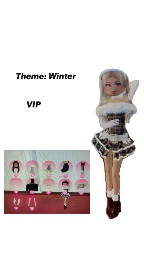 VIP only Winter theme Winter Theme, Dress To Impress