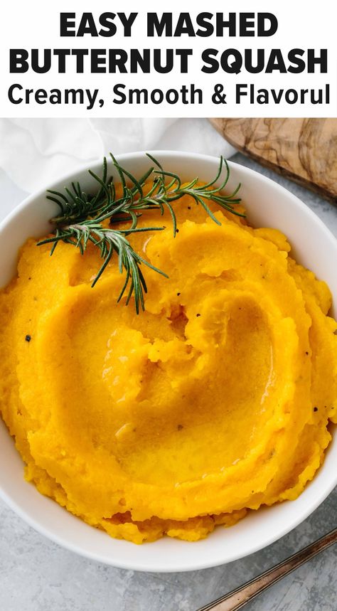 Butternut Mash Recipe, Mashed Butternut Squash Recipes, Butternut Mash, Butternut Squash Side Dish, Recipes Squash, Thanksgiving Recipes Side Dishes Easy, Mashed Butternut Squash, Fall Sides, Butternut Recipes