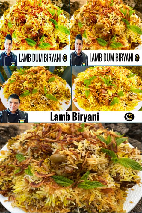 Lamb Biryani Recipe, Lamb Biryani, Dum Biryani Recipe, Whole Spices, Dum Biryani, Recipe Simple, Like Share Subscribe, Biryani Recipe, Course Meal