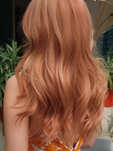 28 Best Strawberry Blonde Hair Colors, Balayage Ideas & Highlights Strawberry Blonde Hair Brown Roots, Strawberry Highlights On Blonde Hair, Light Orange Blonde Hair, Blonde Hair Dyed Red, Strawberry Blonde Pfp, Dirty Blonde Red Hair, Strawberry Blonde Ombre Balayage, Cool Strawberry Blonde Hair, Red Heads With Blonde Highlights