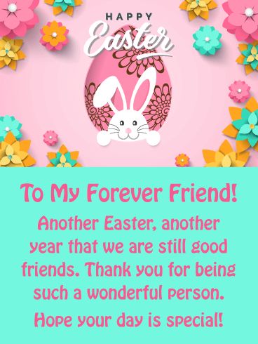 A Delightful Day - Happy Easter Card for Friend | Birthday & Greeting Cards by Davia Christmas Card Verses, Tea Scones, Happy Easter Funny, Happy Easter Pictures, Happy Easter Quotes, Happy Easter Greetings, Easter Messages, Easter Greetings Messages, Birthday Reminder