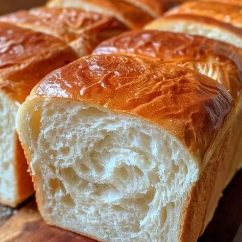 Soft and Fluffy Condensed Milk Bread is a delightful treat that combines the sweetness of condensed milk with a tender, ... Read more Fluffy Milk Bread, Condensed Milk Bread Machine Recipe, Sweetened Condensed Milk Bread Recipes, Chinese Milk Bread Recipe, Condensed Milk Bread Recipes, Milk Bread Recipes, Fluffy Condensed Milk Bread, Amish Sweet Bread Recipe, Condensed Milk Bread