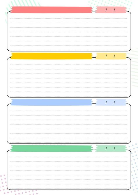 خريطة ذهنية, Student Planner Printable, Writing Paper Printable Stationery, Samsung Notes, Free Printable Stationery, Note Writing Paper, Writing Paper Printable, Daily Planner Pages, School Planner