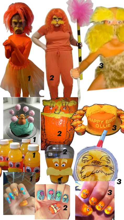 Here are some things for a Lorax party Lorax Party, The Lorax, Graduation Party