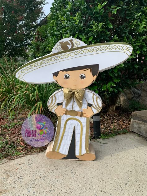 Charro Birthday Party Ideas Boy, Charro Decorations, Charro Party Ideas, Charro Theme Party, Charro Theme, Baptism Themes, Bautizo Ideas, Mickey Mouse Clubhouse Party, Piñata Ideas