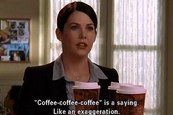 22 Ways Coffee Lovers Are Basically Lorelai From "Gilmore Girls" Lorelai Gilmore Coffee, Lorelai Gilmore Quotes, Coffee Iv, Gilmore Quotes, Gilmore Girls Coffee, Gilmore Girls Characters, Lorelei Gilmore, Gilmore Girls Quotes, Gilmore Girl