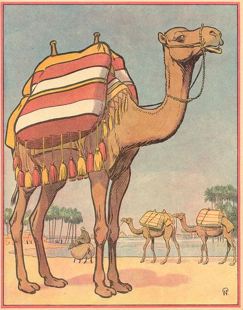 Britto Art, Starověký Egypt, Camels Art, Vintage Illustrations, Color Pencil Art, Pencil Drawing, Indian Art, Drawing For Kids, Animal Drawings