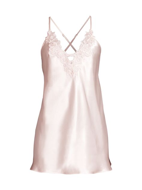 Baby Pink Silk, Satin Chemise, Pink Nightgown, Organza Lace, Embroidered Organza, Lace Slip Dress, Silk Camisole, Fire Heart, Nightgowns