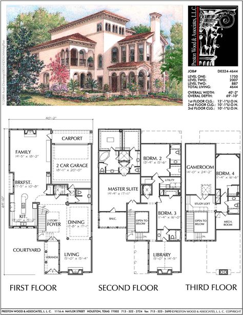 House Building Plans, Three Story House, Rumah Minecraft Sederhana, Two Story House, Sims 4 House Plans, Sims 4 House Building, Vintage House Plans, Sims 4 House Design, Casas The Sims 4