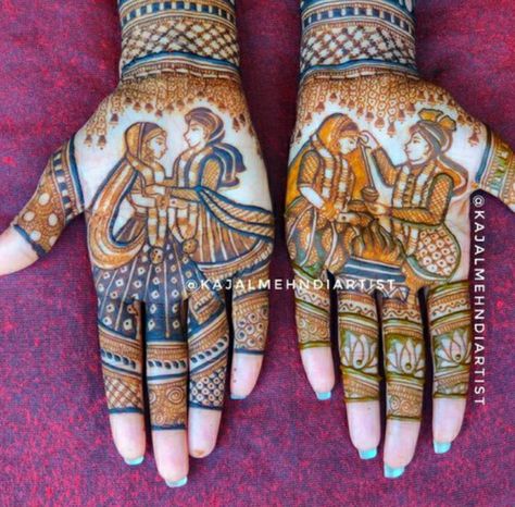 Groom Mehendi Design, Mehandi Pic, Mehndi Figures, Groom Mehandi, Henna Elements, Latest Mehndi Designs Wedding, Dulhan Mehndi Design, Mehndi Design New, Bride Mehndi