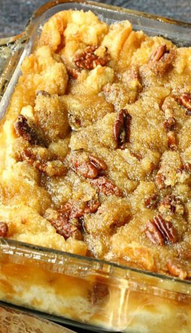 Dinnete Ideas Easy, Pecan Pie Bread Pudding Recipe, Pecan Pie Bread, Pecan Pie Bread Pudding, Pecan Pies, Pane Dolce, Southern Desserts, Bread Pudding Recipe, Sunday Breakfast