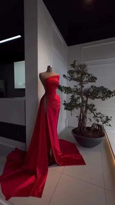 Satin Long Prom Dress, Matric Dress, Matric Dance Dresses, Classy Prom, Prom Dress Long, Gorgeous Prom Dresses, Classy Prom Dresses, Stunning Prom Dresses, Red Pearl