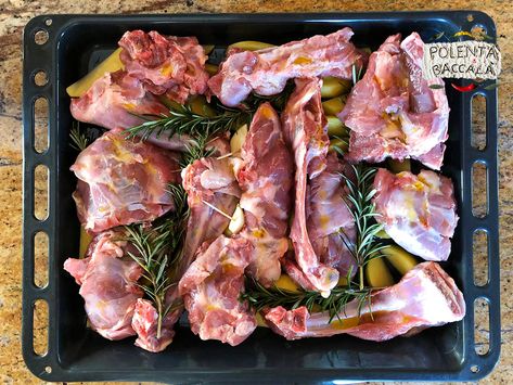 Greek Goat Recipes, Baked Goat Cheese Marinara, Bake Lamb Chops Oven, Cooking Goat Meat, Oven Roasted Leg Of Lamb Bone In, Oven Roasted Rack Of Lamb, Thursday Dinner, Goat Recipes, Italian Roast