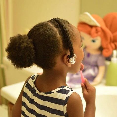 Toddler Girl Hairstyles, Black Toddler Hairstyles, Lil Girl Hairstyles, Toddler Hairstyles Girl, Natural Hairstyles For Kids, Girls Natural Hairstyles