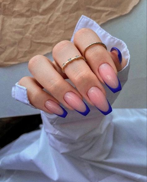 Ballerina Acrylic Nails, Ballerina Nails Designs, French Tip Acrylic Nails, Casual Nails, Classy Acrylic Nails, Ballerina Nails, Acrylic Nails Coffin Short, Prom Nails, Fire Nails