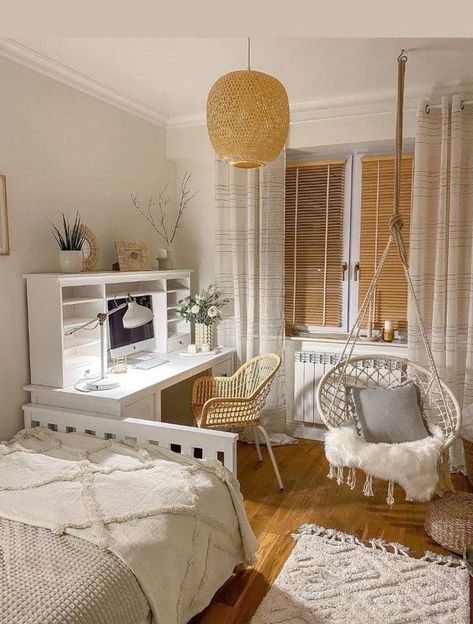 Small bedroom fresh home decor idea 2023 Small Teen Bedroom, Fresh Home Decor, Boho Bedroom Furniture, Fresh Bedroom, Teenage Room, Teen Room Decor, Teen Bedroom Decor, Room Makeover Bedroom, Bedroom Boho