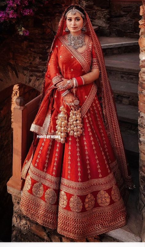 Traditional Heart, Latest Bridal Lehenga Designs, Red Lehenga Choli, Bride Entry, Indian Bridesmaid Dresses, Indian Wedding Gowns, Designer Bridal Lehenga Choli, Bridal Lehenga Designs, Latest Bridal Lehenga