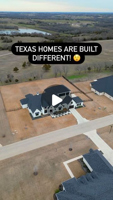 1 Floor Barndominium, H Shape House Plans, Canadian Homes Interiors, Timeless House Design, Barn House Ideas, Home Tour Videos, Home Building Ideas, Texas Style Homes, Madden Home Design