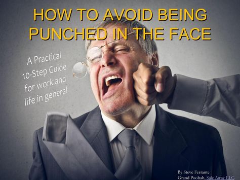 A practical, 10-step guide to avoid being punched in the face by way of improved human relations at work and life in general. Click-On pic to view presentation Punching Someone, Punch Someone, California Drought, Punching People, Punch In The Face, Worst Names, Thought Catalog, Poor Children, Michael J