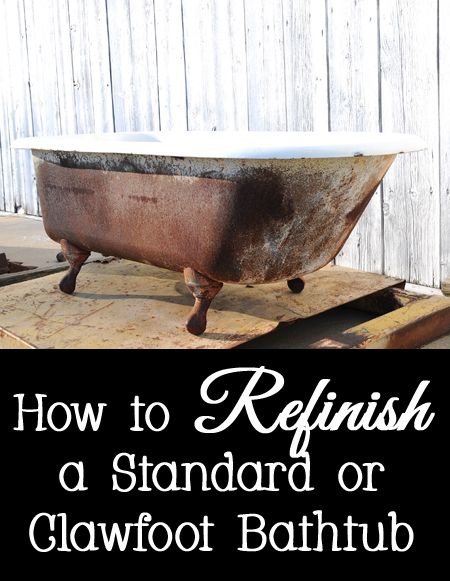 Refinish Clawfoot Tub Diy, Cast Iron Tub Refinish, Refinished Clawfoot Tub, Creative Bathrooms, New Bathtub, Clawfoot Tub Bathroom, Toddlers Crafts, Tub Refinishing, Porcelain Tub