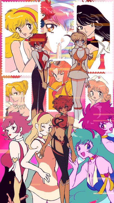 #cutiehoney #magicalgirl #vintage #anime #70s 70s Anime, Anime References, Vintage Anime, Art Things, Things To Try, Create Collage, Magical Girl, Creative Play, Time Travel