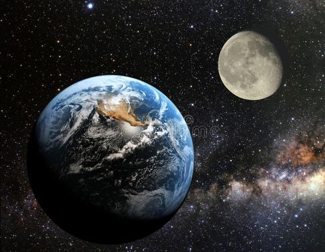 Earth and moon view from the space. Earth and moon from space at night , #SPONSORED, #moon, #Earth, #view, #night, #space #ad Moon From Space, Homemade Gift Bags, Moon View, Moon And Earth, Moon Earth, About Earth, Earth Illustration, Earth View, Earth Photos