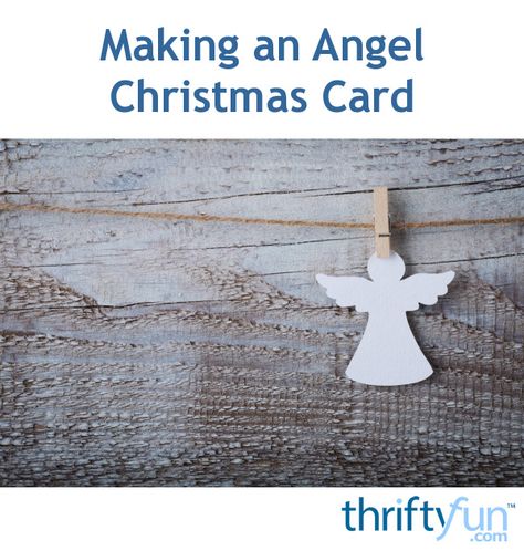 This is a guide about making an angel Christmas card. The angel motif is a common one found on Christmas cards whether purchased or handmade. Angel Cards Handmade, Angel Christmas Cards, Angel Figure, Angel Cards, Angel Christmas, The Angel, An Angel, Christmas Angels, Christmas Card