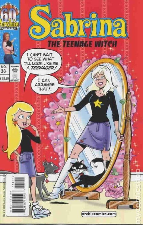 Sabrina the Teenage Witch (2000- 3rd Series) 38 Sabrina The Teenage Witch Comic, Witch Comic, Archie Comics Riverdale, Pop Art Comic Girl, Archie Comic Books, Sabrina Witch, Sabrina The Teenage Witch, Teen Witch, Betty And Veronica