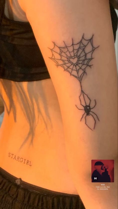 Spider Web Tattoo, Tato Henna, Web Tattoo, Pretty Tattoos For Women, Small Hand Tattoos, Classy Tattoos, Discreet Tattoos, Subtle Tattoos, Elegant Tattoos