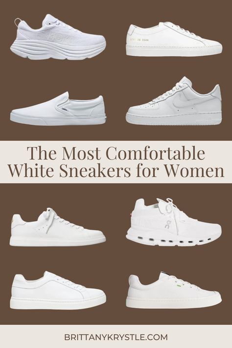 When it comes to finding that perfect white sneaker, prioritize comfort. These are the 38 best white sneakers for women that blend cushion, quality, and style for maximum outfit versatility. From clean minimalist leather sneakers to casual canvas platforms, you’ll find the most comfortable white sneakers for daily wear and travel.