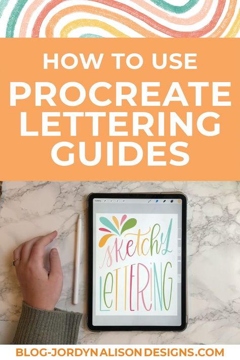 Hand Lettering On Procreate, Procreate Lettering Grid, Procreate Lettering Ideas, Lettering In Procreate, Hand Lettering Procreate, Procreate Ipad Tutorials For Beginners, Procreate Tshirt Design, Procreate Word Art, Procreate Tutorial Step By Step Easy