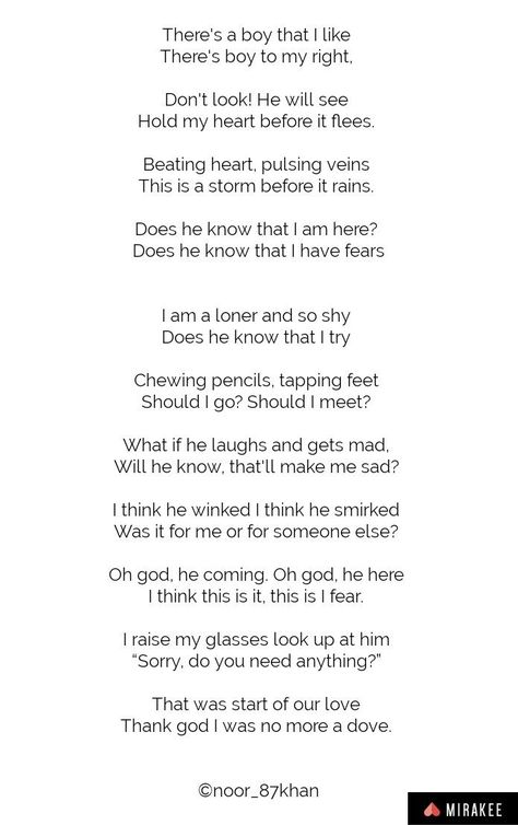 35 Beautiful Love Poems for A Crush- indulgent love poems are the poem of unusual by many, although there are new good topics and every sorts of supplementary types of poems, tender adore poems is what people automatically think of behind the word poem comes up.							 Crush poemShort Love Poems For Ð²Ð°Ñ Crush Tumblr Poems ÑÐ¾ÑÐ¾ Ð¿Ð¾ Vasilis Romantic Good Morning Poems For Her [ Best Collection15 Rhyming Love Poems for Her Cute and Romantic My Crush Poem by ice johnson Poem Hunter15 Rhyming Love Poems For Him Rhyme, Poem About Crushing On Someone, Crush Poetry For Him, How To Write A Song About Your Crush, Poem About Crush Feelings, Crush Poems For Him, Poems About Your Crush, Poems About Crushing, Poems About A Crush