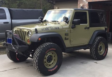 Vintage Design Steel Wheels | Jeep Wrangler Forum Jeep Wrangler Jl, 2door Jeep Wrangler, Jeep Wrangler Wheels, Green Jeep Wrangler, 1990s Jeep Wrangler, 2 Door Jeep, Jeep Wrangler Forum, 1990 Jeep Wrangler Yj, Jeep Concept