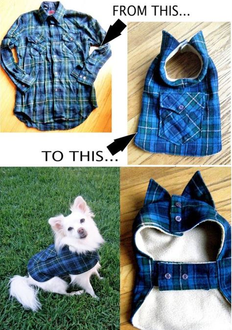 DIY Pet Coat Pattern. Because we all know I'm a little too obsessed with my dog. Diy Dog Clothes, Clothes For Dogs, Dog Coat Pattern, Dog Clothes Diy, Coat Pattern Sewing, Dog Clothes Patterns, Dog Projects, Dog Crafts, Diy Dog