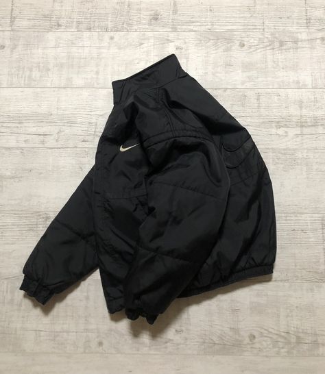 Nike Vintage Jacket, Nike Jacket Vintage, Vintage Nike Sweater, Light Puffer Jacket, Nike Puffer Jacket, Vintage Nike Jacket, Nike Vintage, Nike Sweater, Cool Outfits For Men