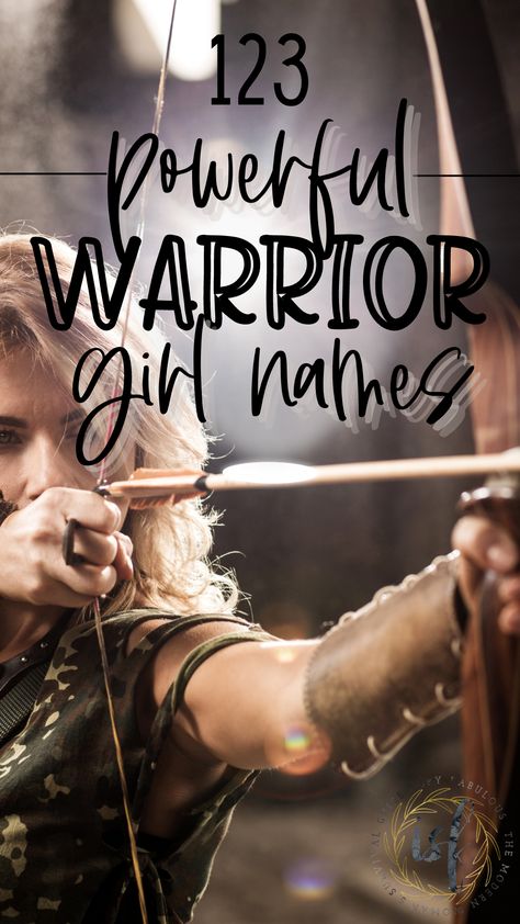 Want to give your princess warrior a powerful and strong name? This list of warrior names have fierce meanings that might be perfect for your new baby. Warrior Girl Names, Names That Mean Warrior, Girl Book Characters, Powerful Girl Names, Good Girl Names, Strong Girl Names, Girly Name, Strong Baby Girl Names, Magic Names