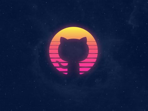 Outrun GitHub by Mark Otto for GitHub on Dribbble Github Logo, Logo Mark, Superhero Logos, Programming, Global Community, Creative Professional, ? Logo, Quick Saves, Design