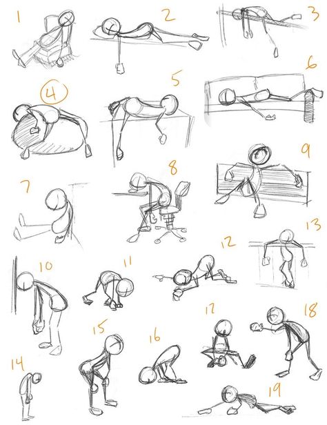 Animation Poses, Posture Drawing, Ako Kresliť, Animation Mentor, How To Draw People, رسم كاريكاتير, Stick Figure Animation, Draw Comics, Cartoon Body