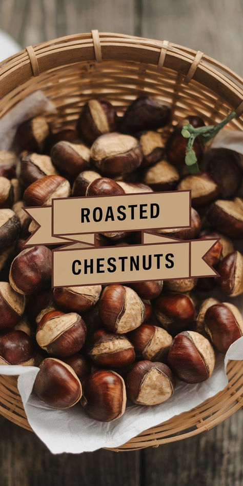 Enjoy the warm, earthy taste of roasted chestnuts this holiday season. Simple to make and irresistibly fragrant, they’re the perfect cozy snack for winter nights. How To Cook Chestnuts Recipe, Chestnut Recipes Desserts, Roasted Chestnuts Recipes, Chestnut Recipes, Chestnuts Roasting, Nut House, Roasted Chestnuts, Winter Treats, Winter Nights